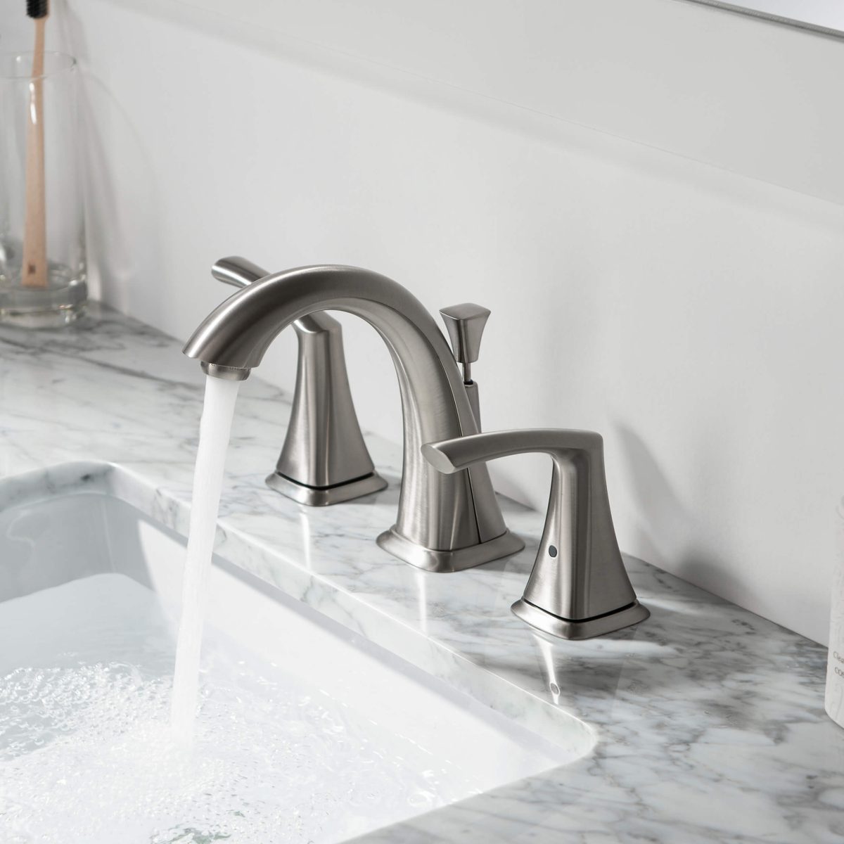 KIBI Stonehenge 8″ Widespread Bathroom Faucet with Pop-up – KBF1015