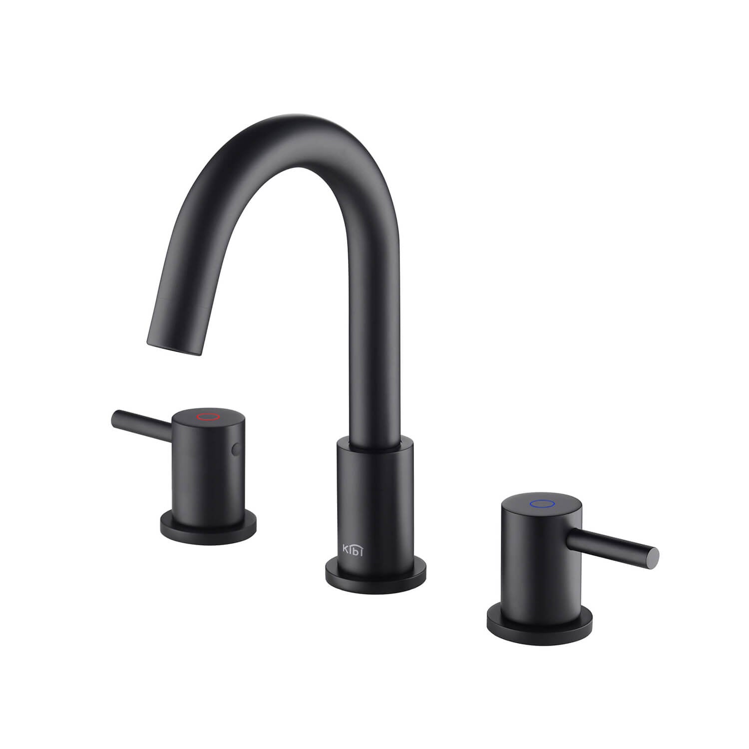 KIBI Circular 8″ Widespread Bathroom Faucet with Pop-up – KBF1016