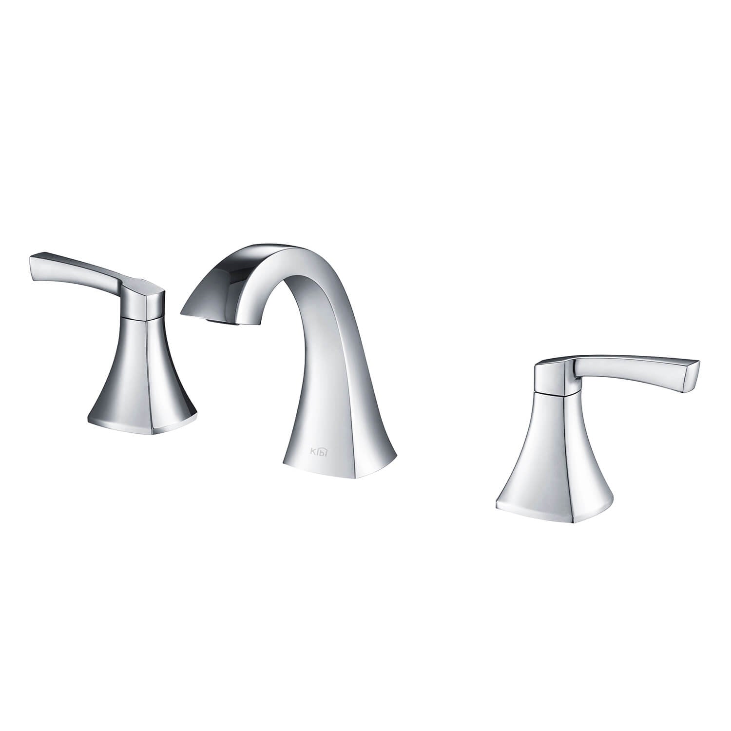 KIBI Pyramid 8″ Wide Spread Lavatory Faucet With Drain Assembly – KBF1022