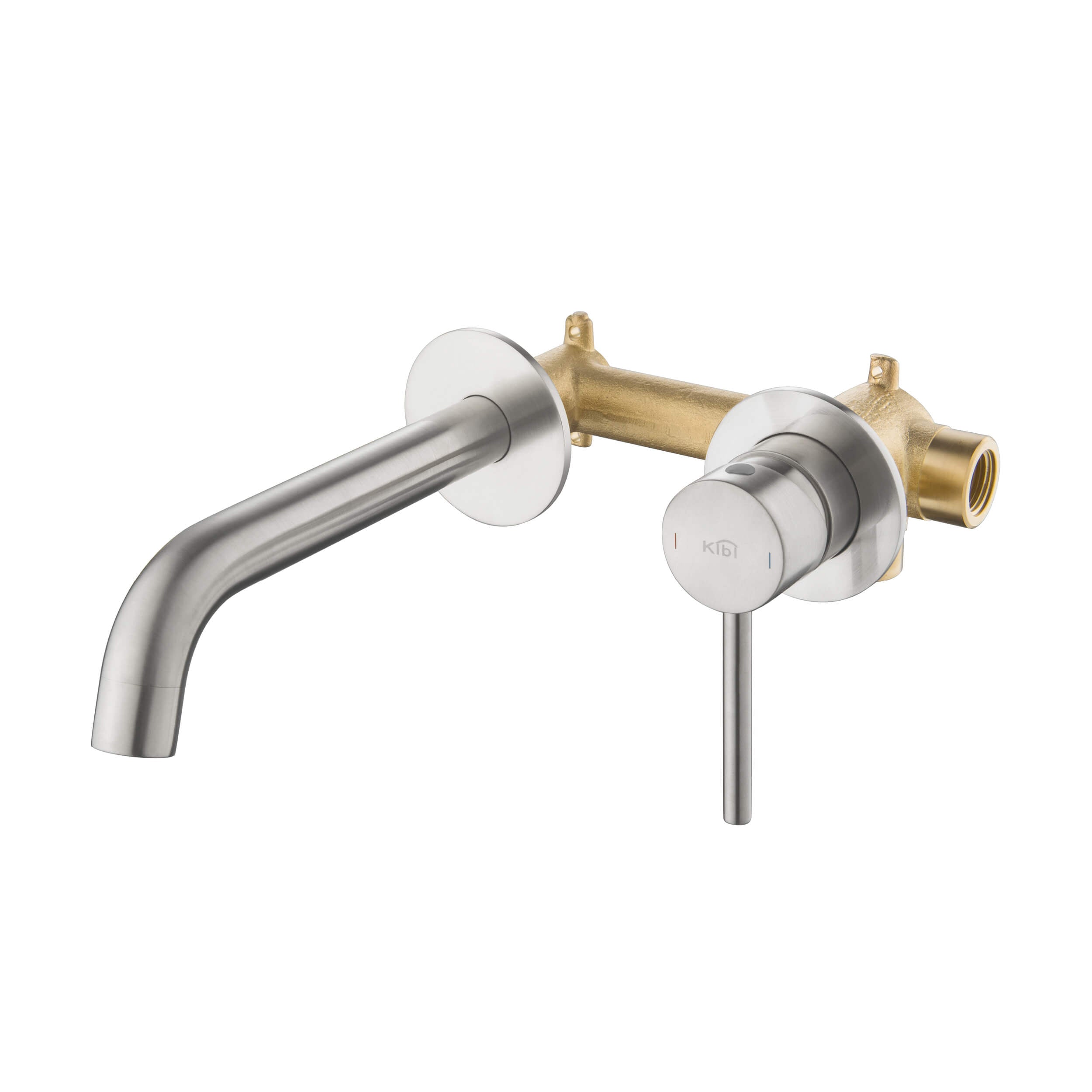 KIBI Circular Single Handle Wall Mounted Bathroom Faucet – KBF1023