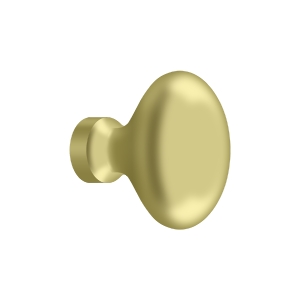 Deltana KE125, Knob, 1-1/4" Oval/Egg Shape