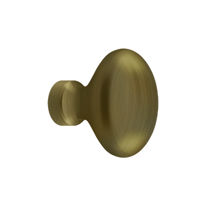 Deltana KE125, Knob, 1-1/4" Oval/Egg Shape