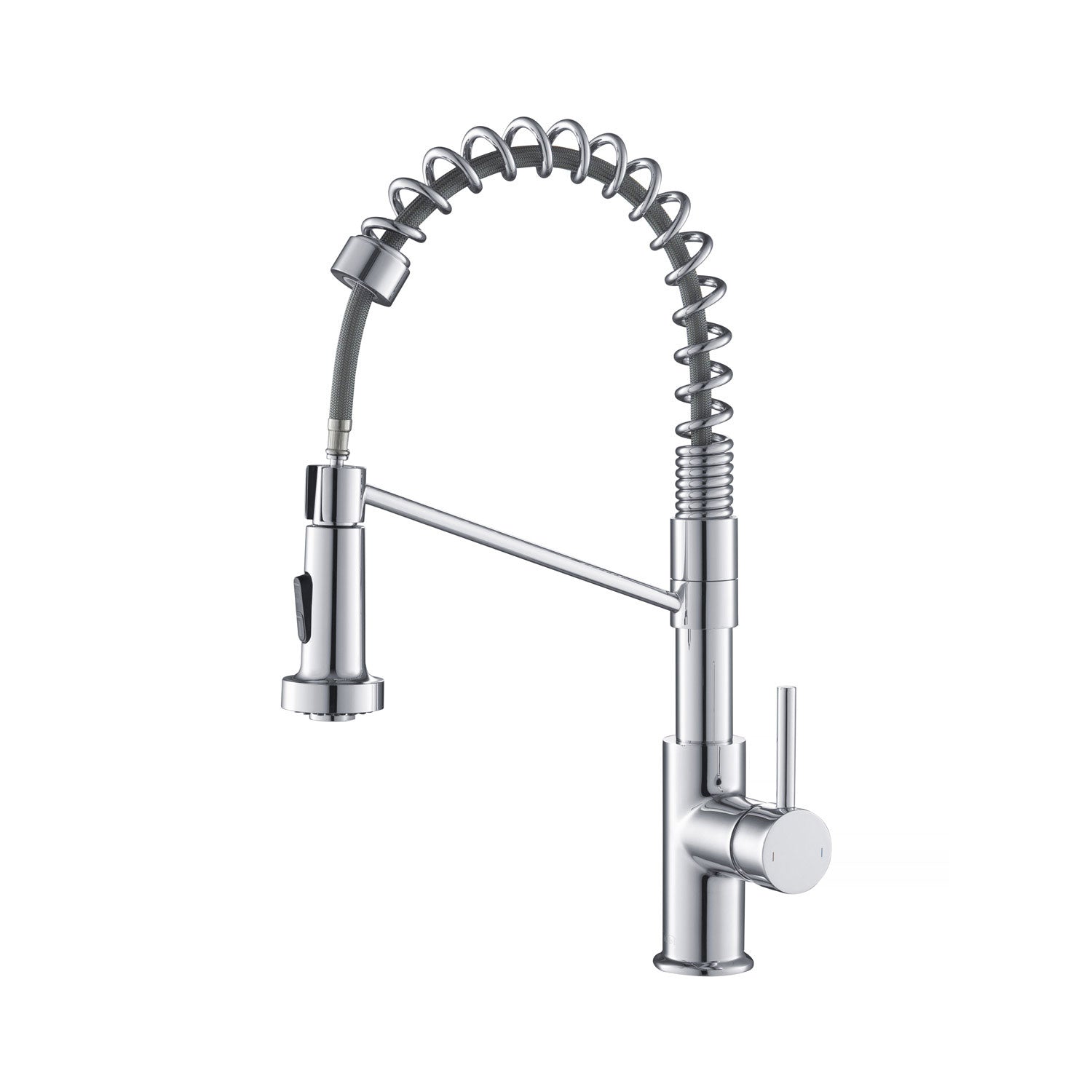 KIBI Lodi Single Handle High Arc Pull Down Kitchen Faucet – KKF2004