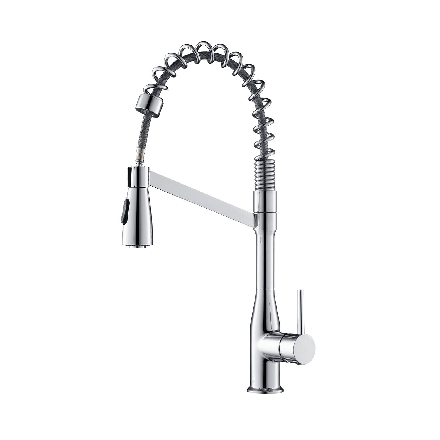 KIBI - Largo Single Handle High Arc Pull Down Kitchen Faucet – KKF2006