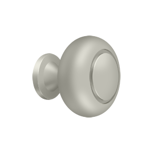 Deltana KR119, Knob 1-1/4" Diameter / Round w/ Groove