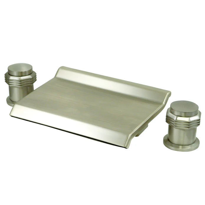 Kingston - Tub Faucets - Milano KS224MR Two-Handle 3-Hole Deck Mount Roman Tub Faucet