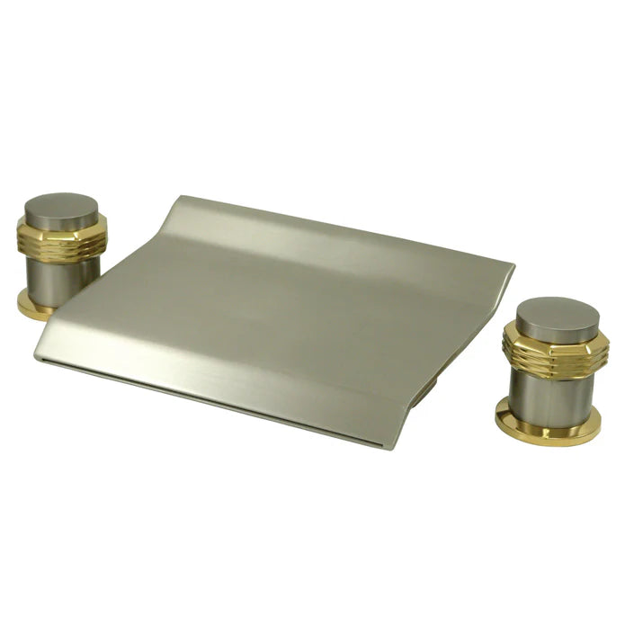 Kingston - Tub Faucets - Milano KS224MR Two-Handle 3-Hole Deck Mount Roman Tub Faucet