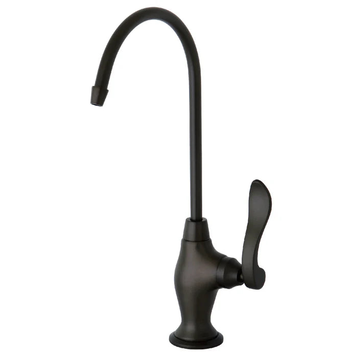 Kingston - Filtration Faucets - NuWave French KS3191NFL Single-Handle 1-Hole Deck Mount Water Filtration Faucet