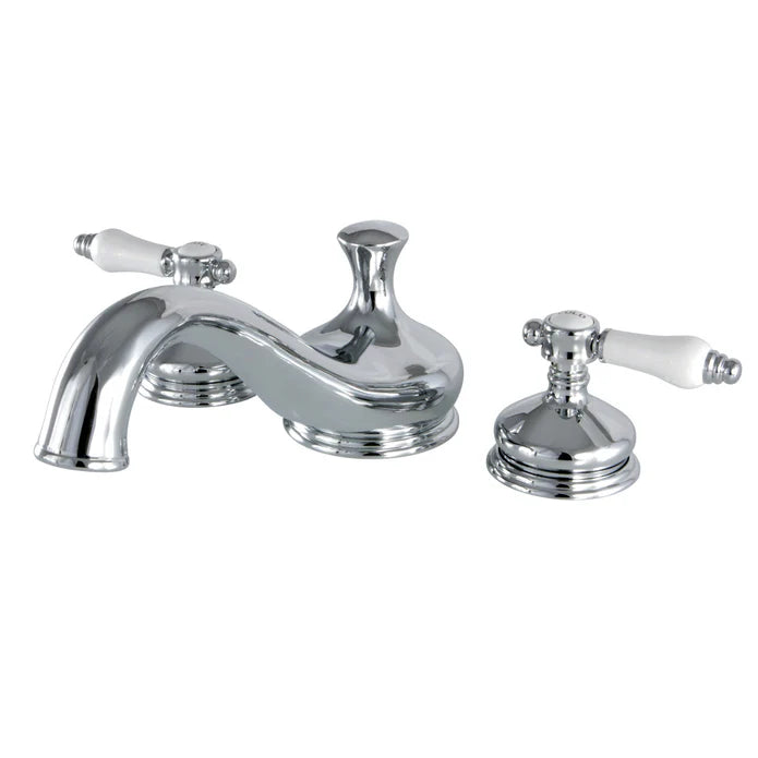 Kingston - Tub Faucets - Bel-Air KS333BPL Two-Handle 3-Hole Deck Mount Roman Tub Faucet