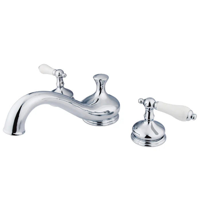 Kingston - Tub Faucets - Heritage KS333PL Two-Handle 3-Hole Deck Mount Roman Tub Faucet
