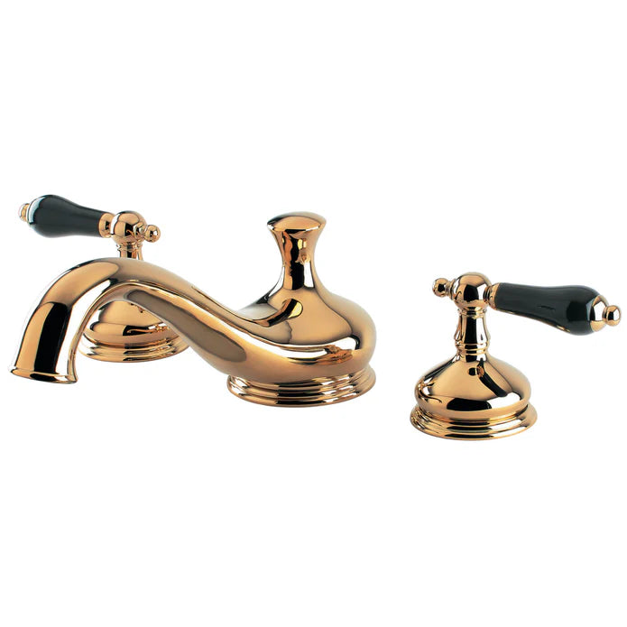 Kingston - Tub Faucets - Duchess KS333PKL Two-Handle 3-Hole Deck Mount Roman Tub Faucet