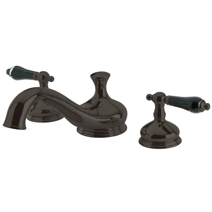 Kingston - Tub Faucets - Duchess KS333PKL Two-Handle 3-Hole Deck Mount Roman Tub Faucet