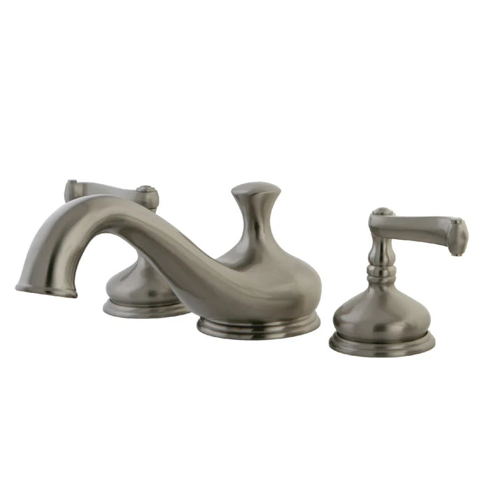 Kingston - Tub Faucets - Royale KS333FL Two-Handle 3-Hole Deck Mount Roman Tub Faucet
