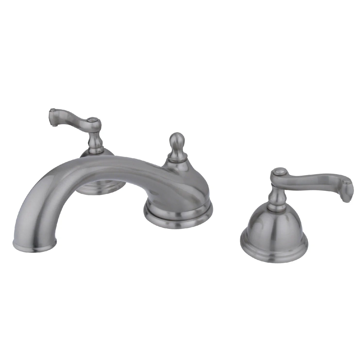 Kingston - Tub Faucets - KS335FL Two-Handle 3-Hole Deck Mount Roman Tub Faucet