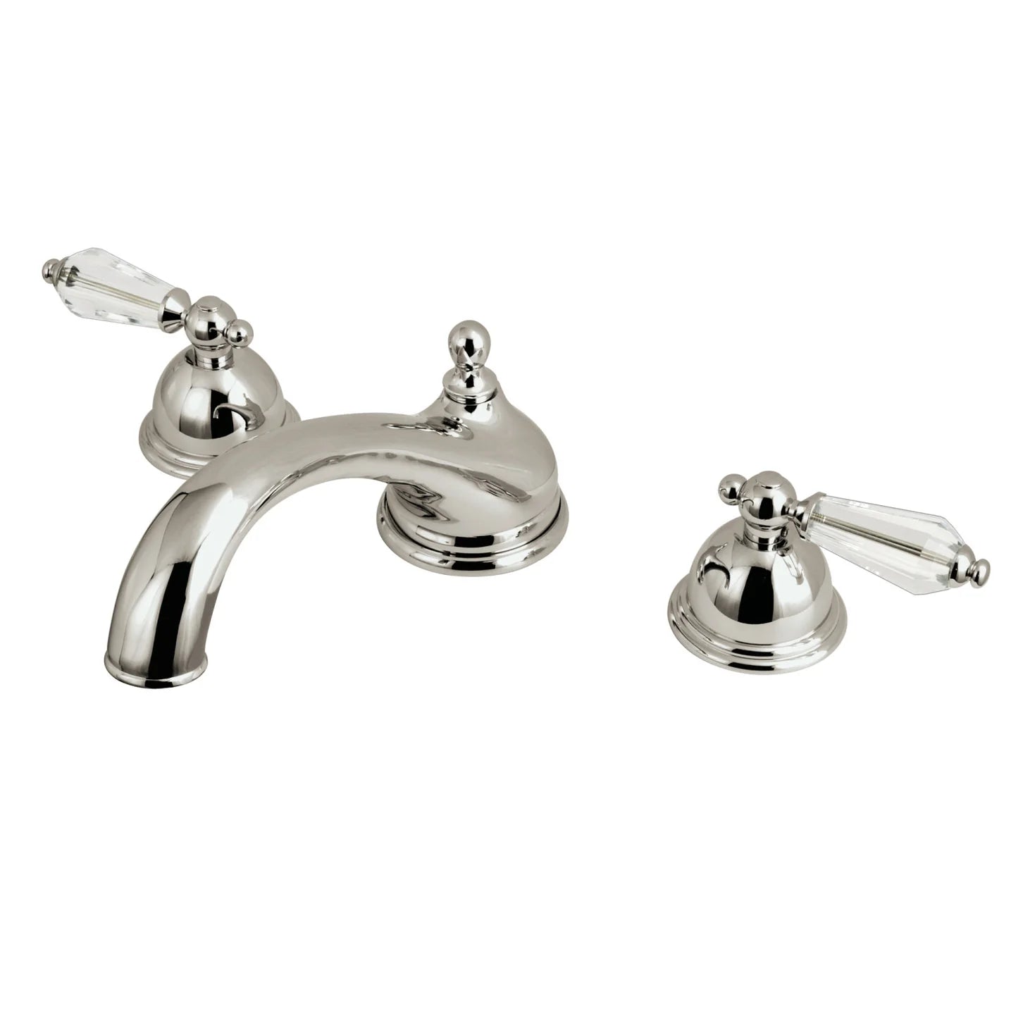 Kingston - Tub Faucets - Wilshire KS335WLL Two-Handle 3-Hole Deck Mount Roman Tub Faucet