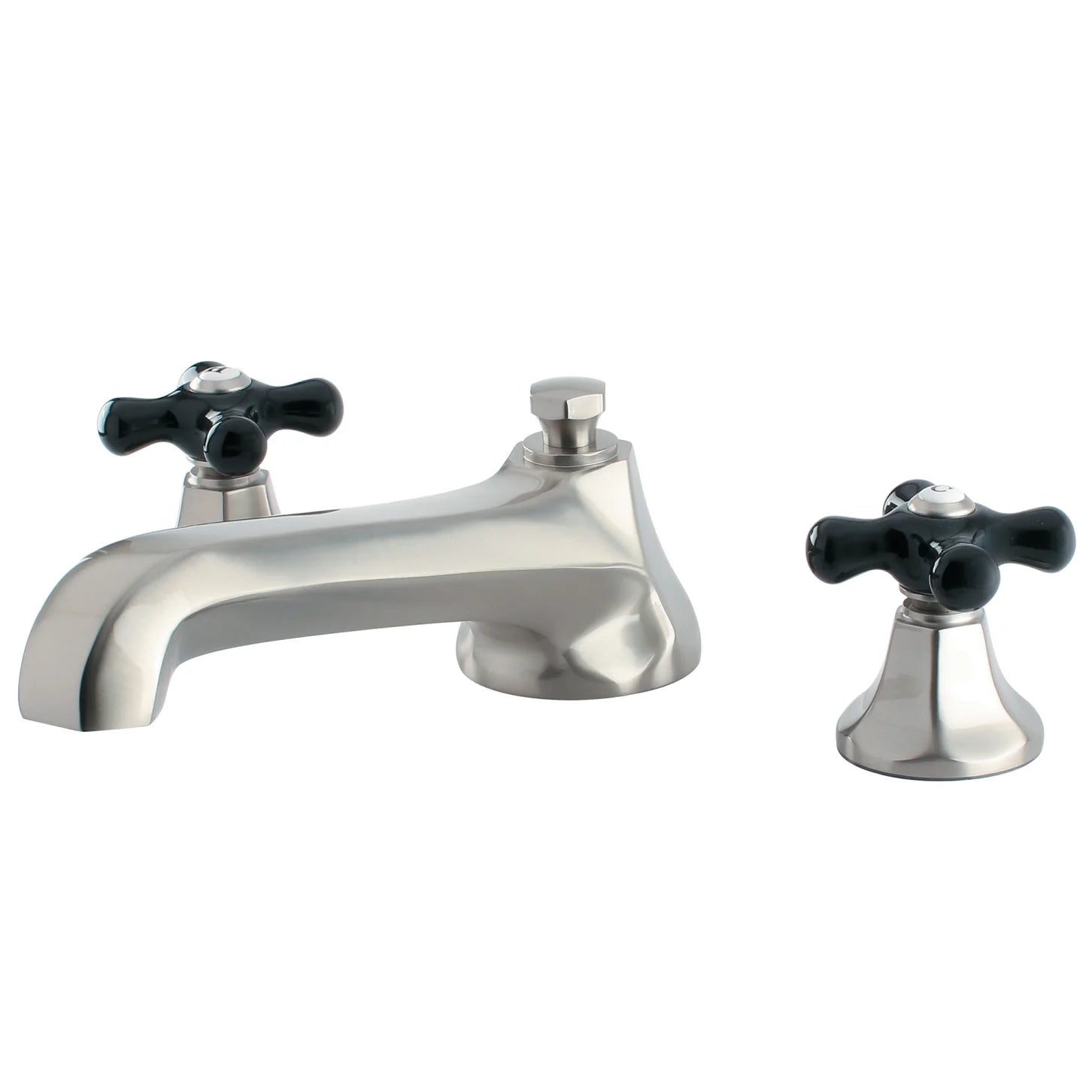 Kingston - Tub Faucets - Duchess KS430PKX Two-Handle 3-Hole Deck Mount Roman Tub Faucet