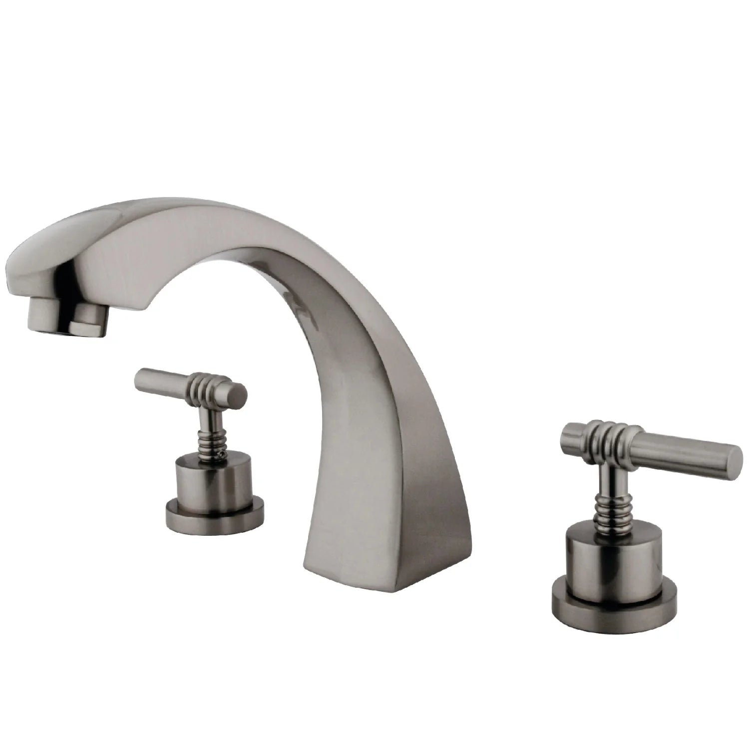 Kingston - Tub Faucets - KS436ML Two-Handle 3-Hole Deck Mount Roman Tub Faucet