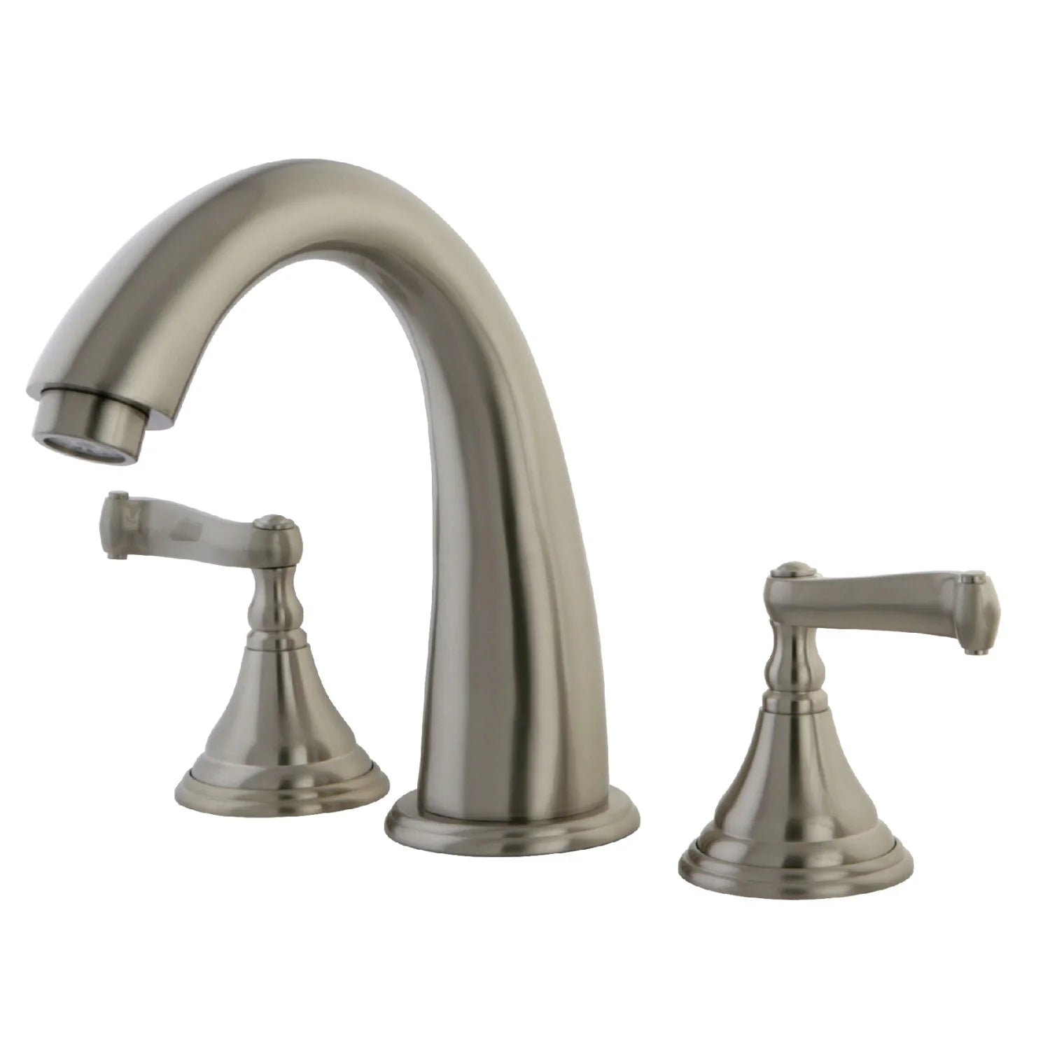 Kingston - Tub Faucets - Royale KS536FL Two-Handle 3-Hole Deck Mount Roman Tub Faucet