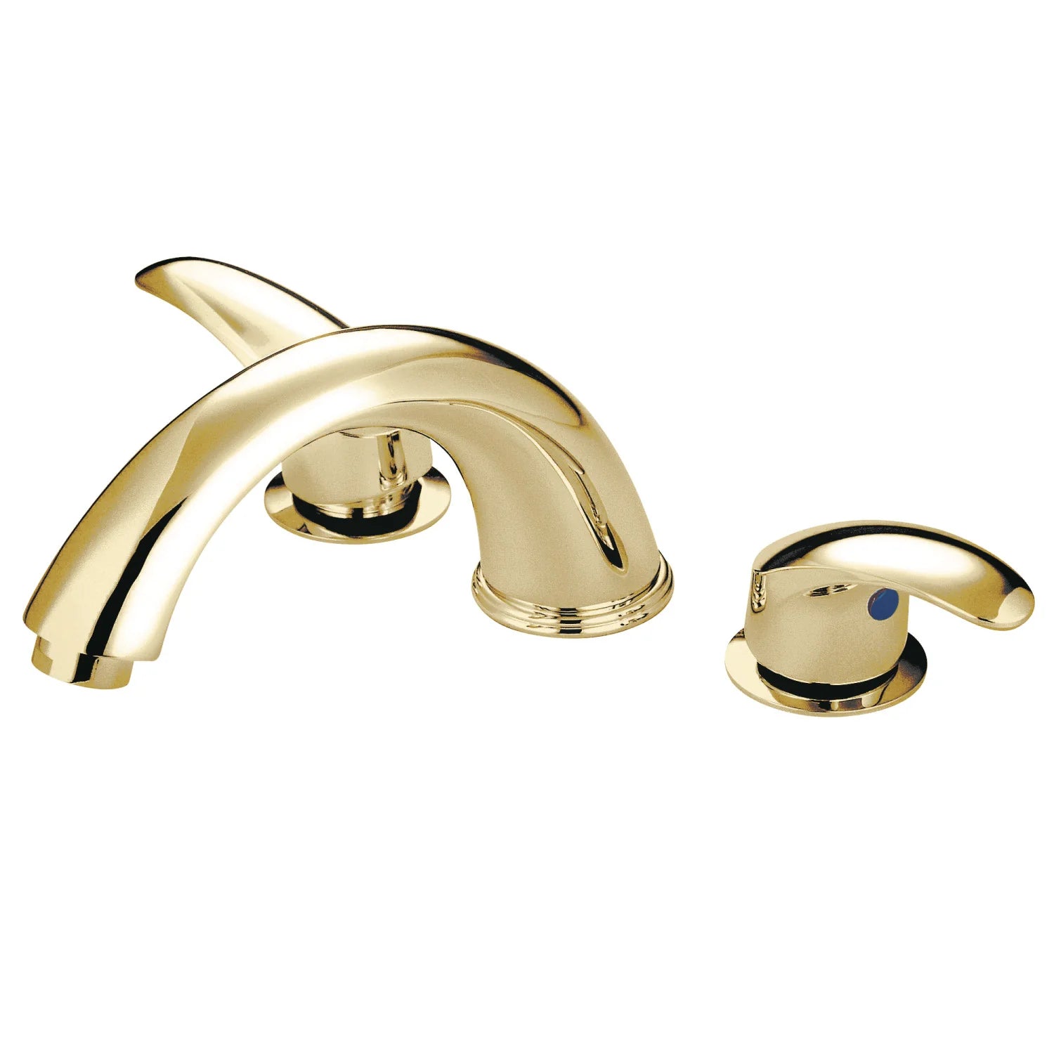Kingston - Tub Faucets - KS636LL Two-Handle 3-Hole Deck Mount Roman Tub Faucet