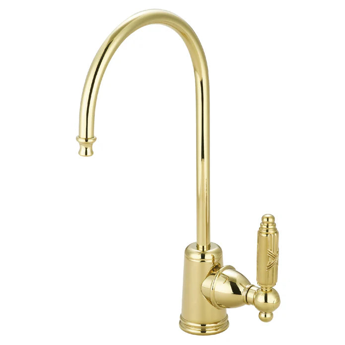 Kingston - Filtration Faucets - Georgian KS7195GL Single-Handle 1-Hole Deck Mount Water Filtration Faucet