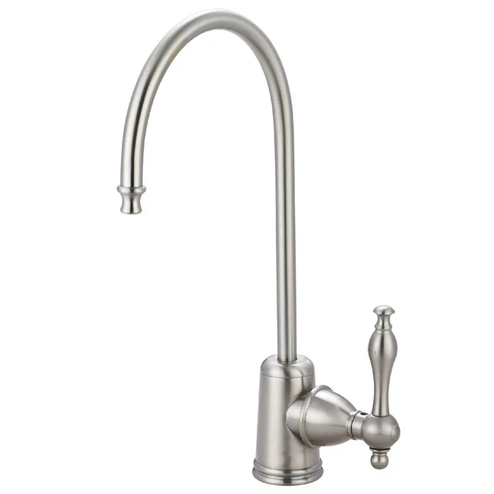 Kingston - Filtration Faucets - Naples KS7192NL Single-Handle 1-Hole Deck Mount Water Filtration Faucet