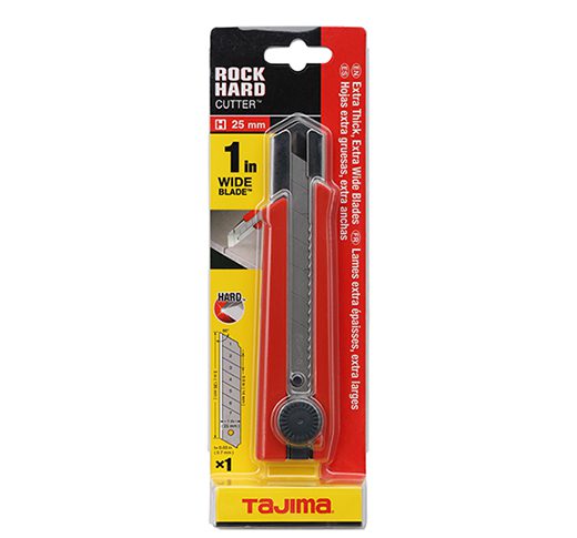 Tajima - Rock Hard 650 Extra heavy-duty 1 in blade cutter knife