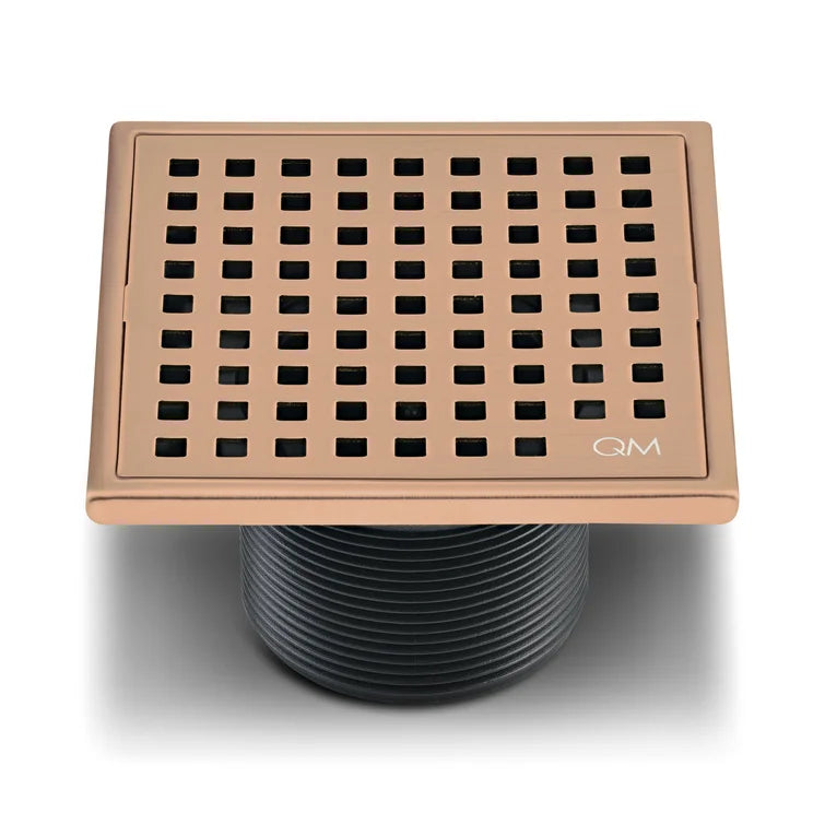 QM Drain Lagos Mira Center Grid Shower Drain