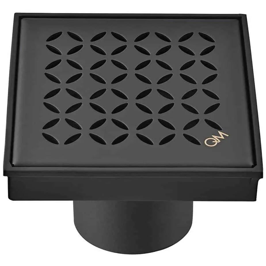 QM Drain Delmar Lotus Center Square Shower Drain