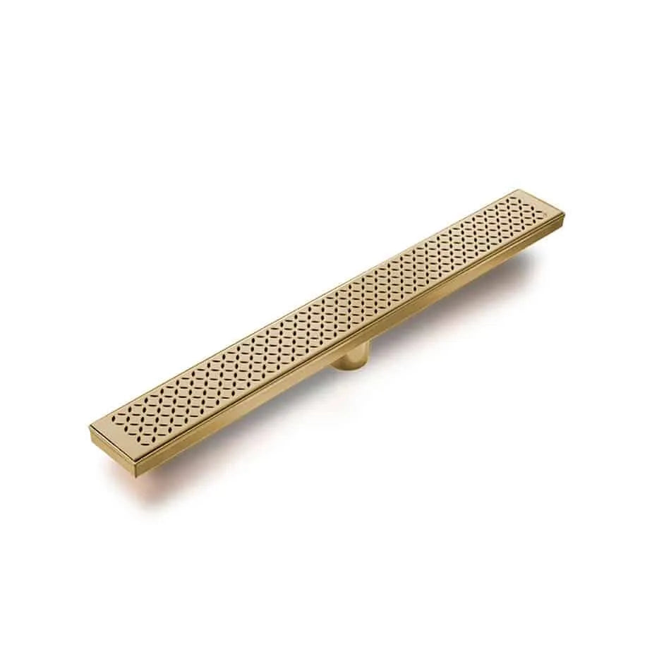 QM Drain Delmar Lotus Standard Linear Shower Drain