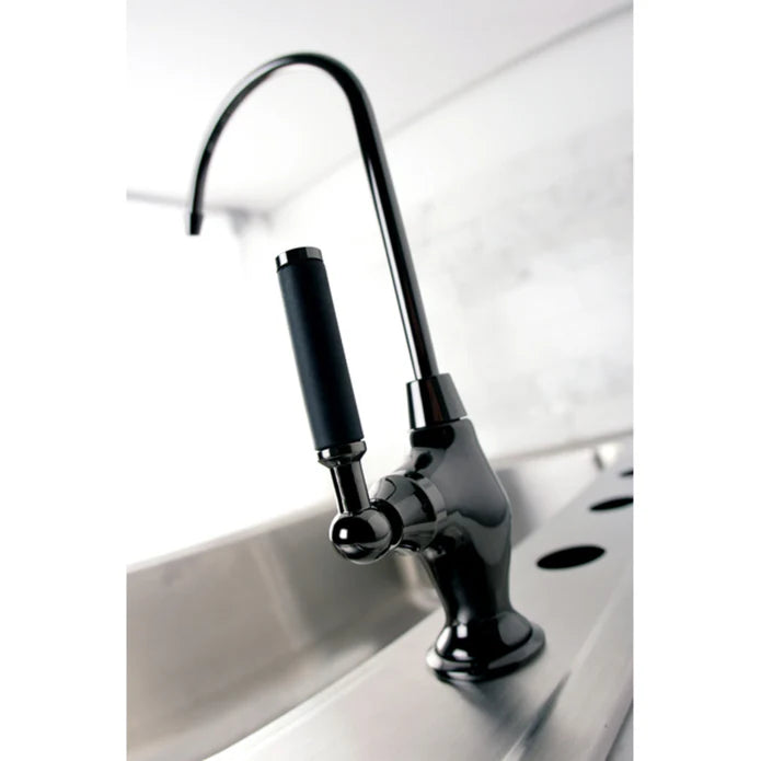 Kingston - Filtration Faucets -  Water Onyx NS3190DKL Single-Handle 1-Hole Deck Mount Water Filtration Faucet