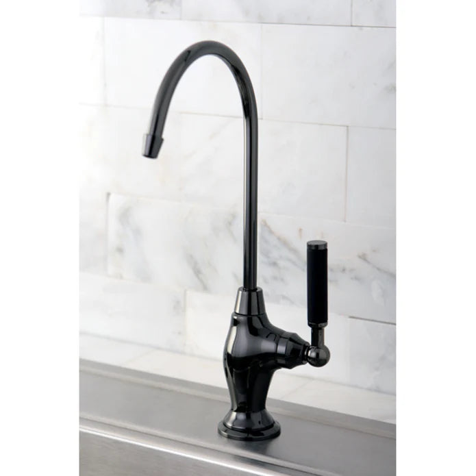 Kingston - Filtration Faucets -  Water Onyx NS3190DKL Single-Handle 1-Hole Deck Mount Water Filtration Faucet