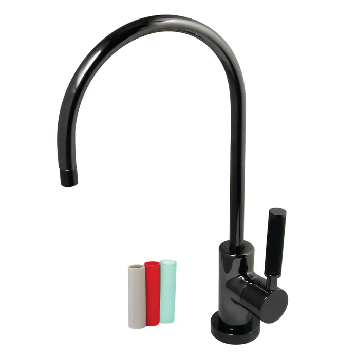 Kingston - Filtration Faucets - Water Onyx NS8190DKL Single-Handle 1-Hole Deck Mount Water Filtration Faucet