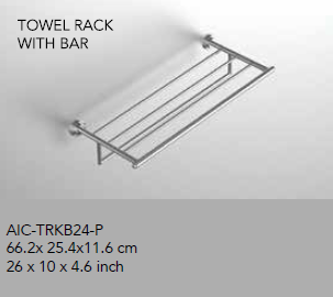 Neelnox - Collection Aire Classic - Tower Rack with Bar - AIC-TRKB24