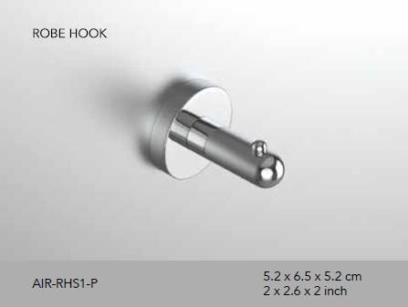 Neelnox - Collection Aire - Robe Hook - AIR-RHS1