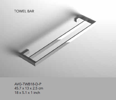 Neelnox - Collection Avant Grade - Tower Bar Double 18" - AVG-TWB18-D