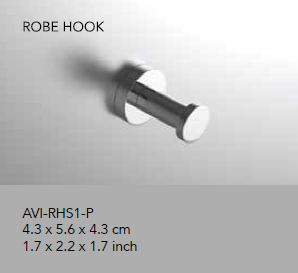 Neelnox - Collection Aviator - Robe Hook Single - AVI-RHS1