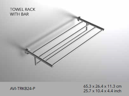 Neelnox - Collection Aviator - Tower Rack with Bar 24" - AVI-TRKB24