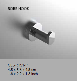 Neelnox - Collection Cello - Robe Hook Single - CEL-RHS1