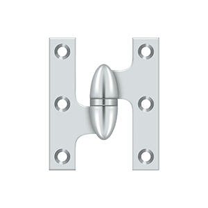 Deltana - Solid Brass Hinges - 2-1/2" x 2" Olive Knuckle Door Hinge (Each)