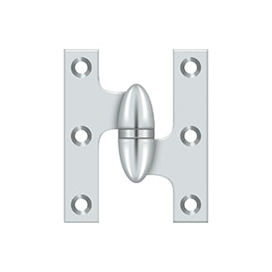 Deltana - Solid Brass Hinges - 2-1/2" x 2" Olive Knuckle Door Hinge (Each)