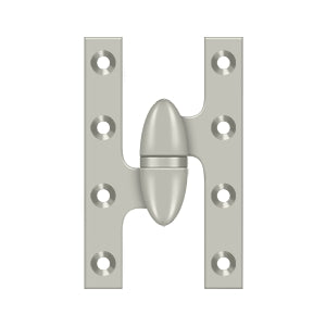 Deltana - Solid Brass Hinges - 5" x 3-1/4" Olive Knuckle Door Hinge (Each)