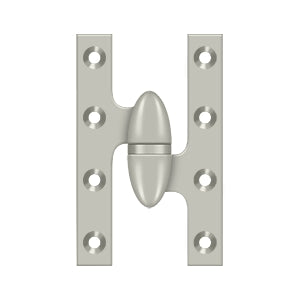 Deltana - Solid Brass Hinges - 5" x 3-1/4" Olive Knuckle Door Hinge (Each)