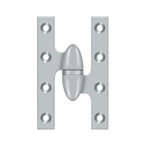 Deltana - Solid Brass Hinges - 5" x 3-1/4" Olive Knuckle Door Hinge (Each)