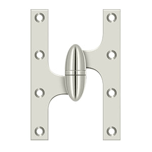 Deltana - Solid Brass Hinges - 6" x 4" Olive Knuckle Door Hinge (Each)