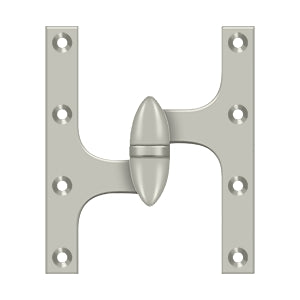 Deltana - Solid Brass Hinges - 6" x 5" Olive Knuckle Door Hinge (Each)