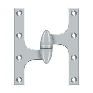 Deltana - Solid Brass Hinges - 6" x 5" Olive Knuckle Door Hinge (Each)