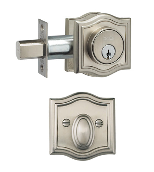 Omnia ARCHDB Solid Brass Auxiliary Deadbolt Kit