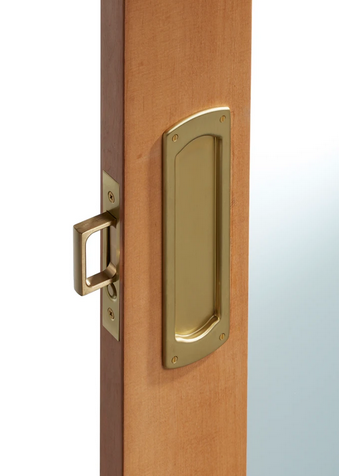 Baldwin - Pocket Door Locks - Palo Alto - Passage Pocket Door Set