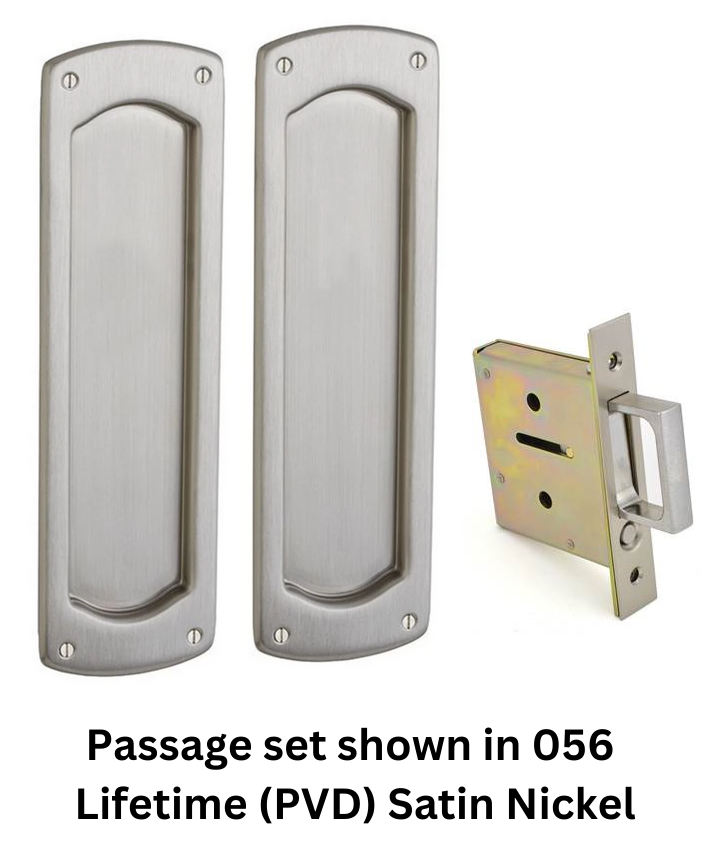 Baldwin - Pocket Door Locks - Palo Alto - Passage Pocket Door Set