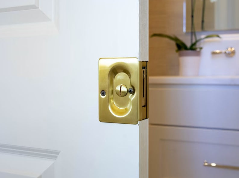 Emtek Standard Pocket Door Lock